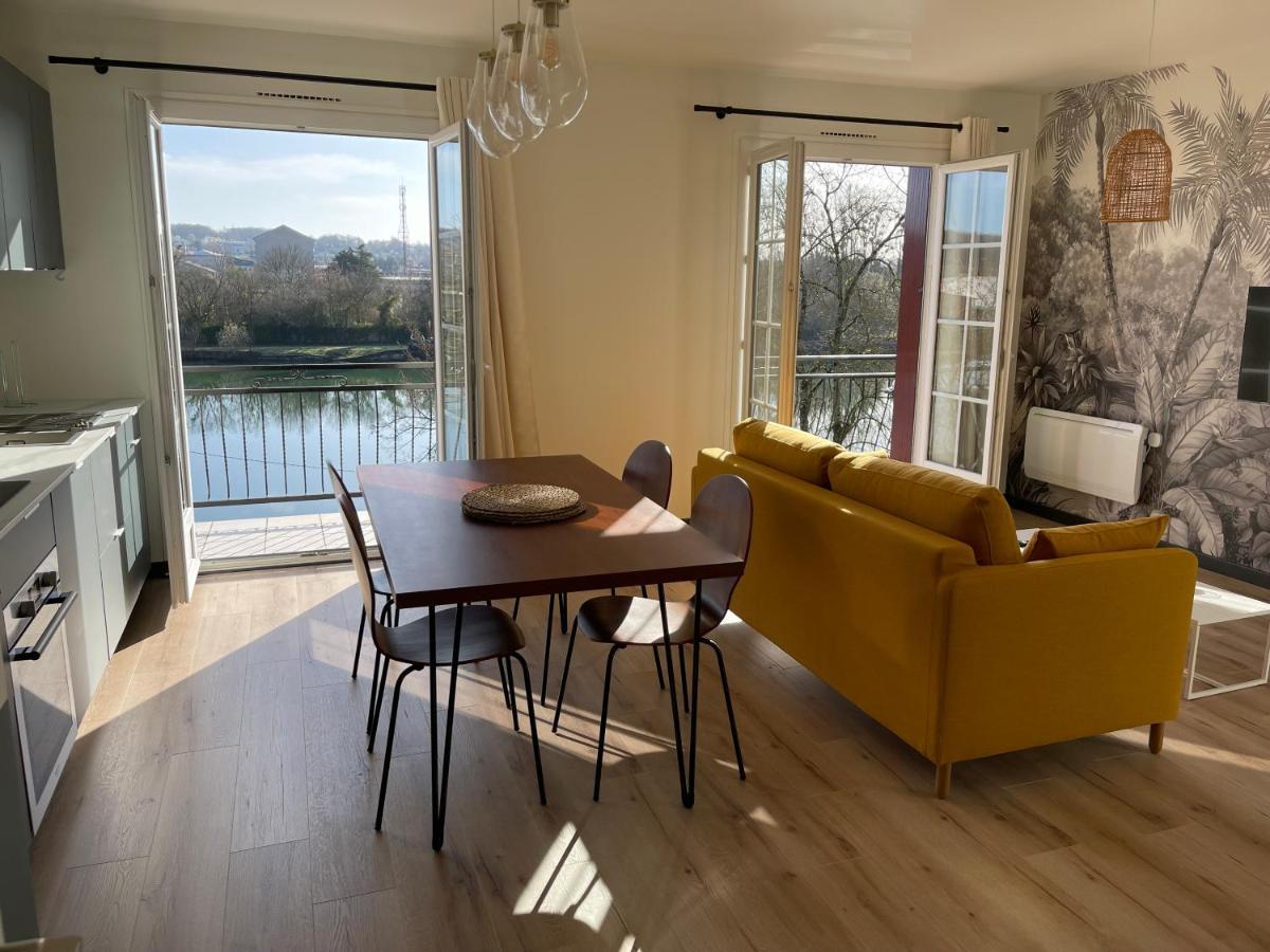 Ambiance Seine, Appartement Lumineux En Bordure De Seine - Chouette Thomery Bagian luar foto