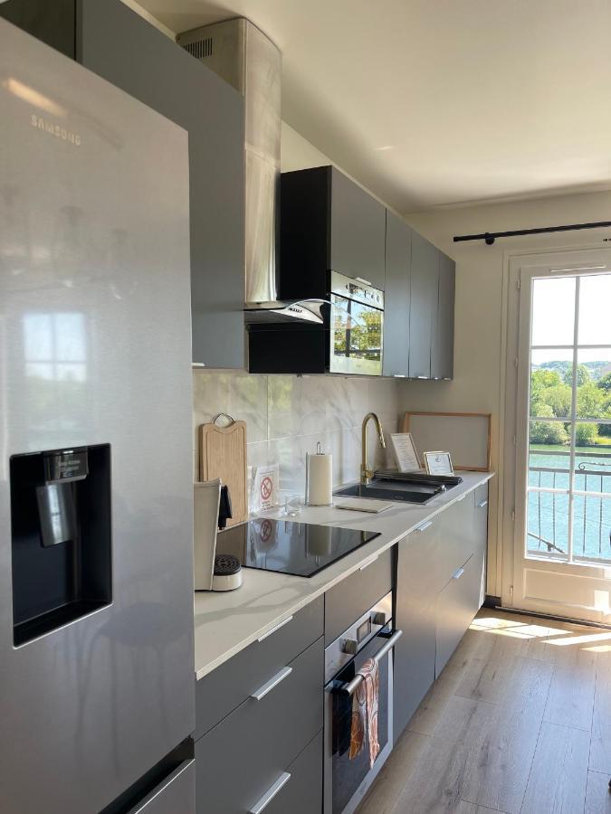 Ambiance Seine, Appartement Lumineux En Bordure De Seine - Chouette Thomery Bagian luar foto